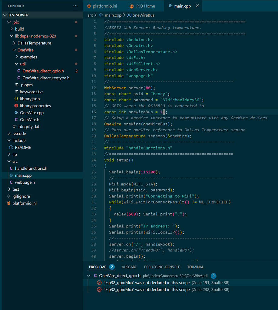 what is one wire library