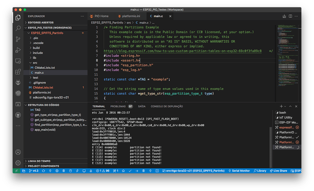 ESP32 SPIFFS .... hard hard hard times - espressif32 - PlatformIO Community