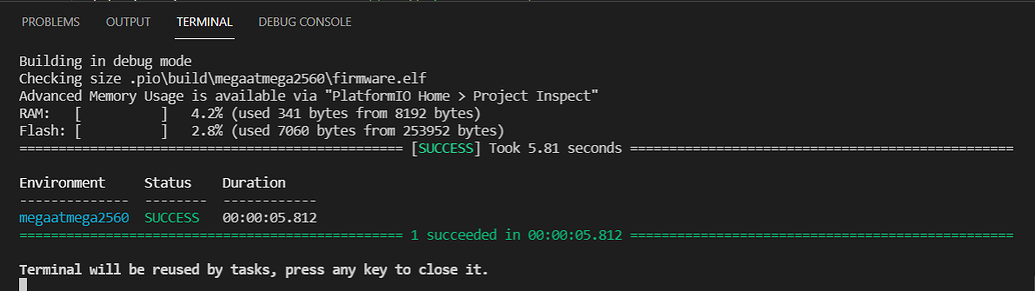Debugging Arduino PlatformIO and Windows - Debugging - PlatformIO Community