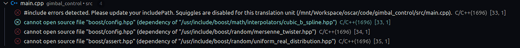 boost config hpp not found