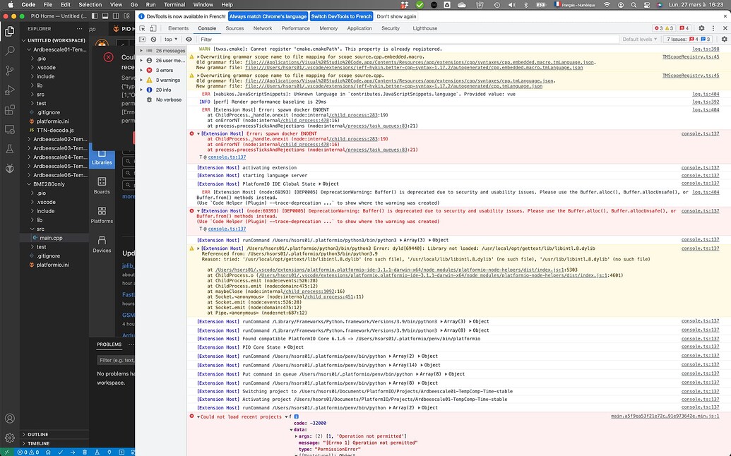 Permission Issue on PlatformIO - Development Platforms - PlatformIO ...