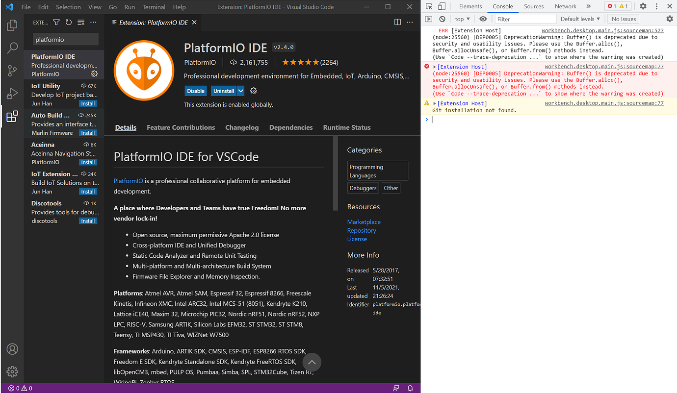 ide-not-loading-in-vscode-platformio-ide-platformio-community