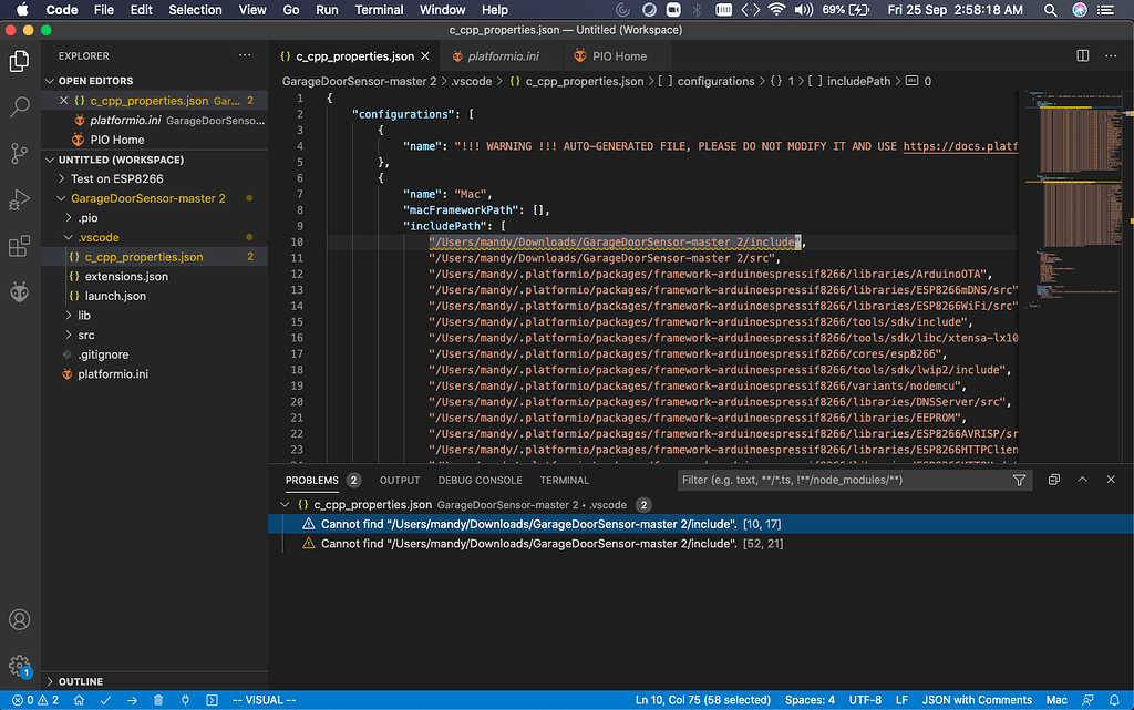 How-to fix these errors? or is it impossible - PlatformIO IDE ...