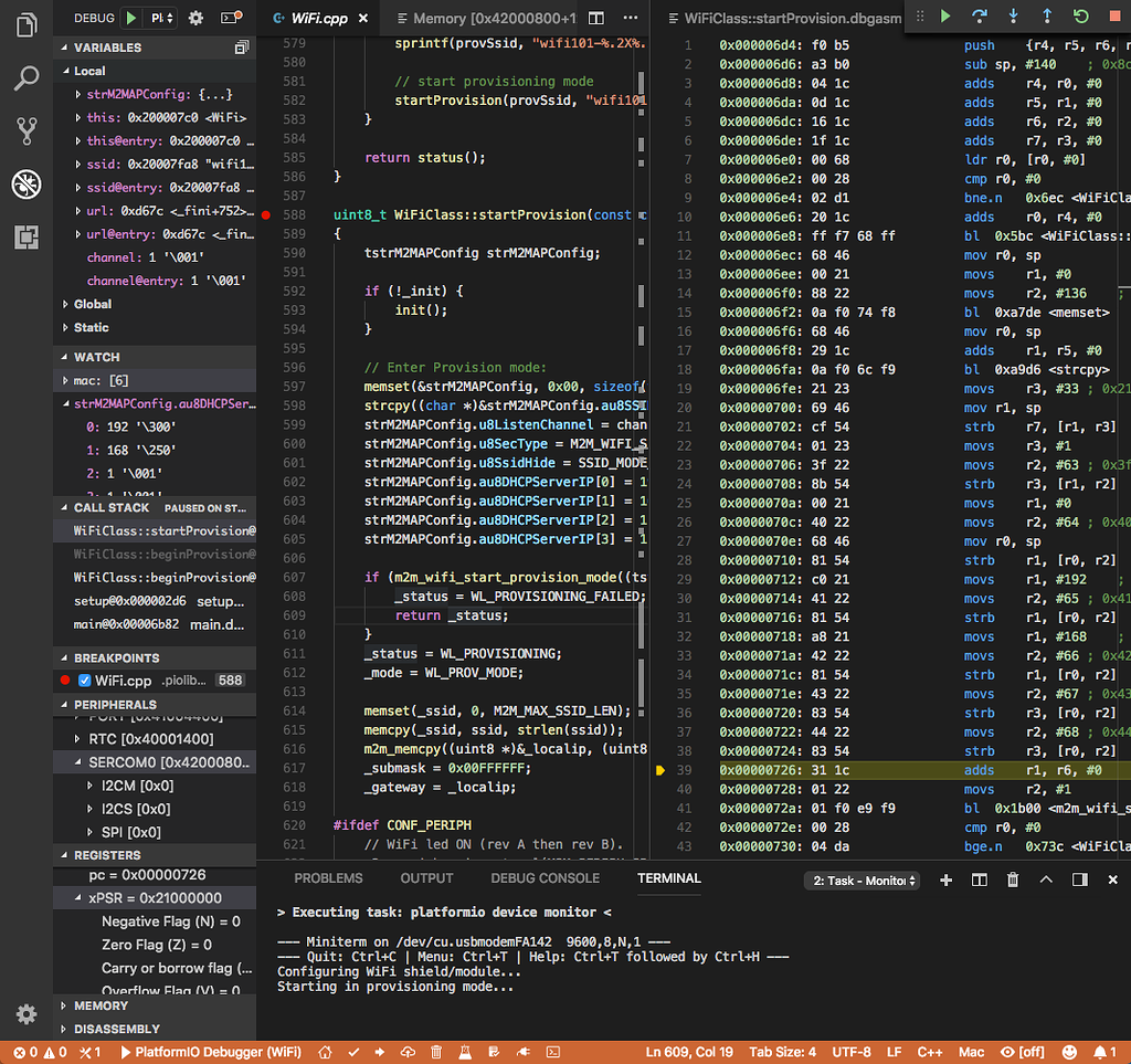 Finally, PIO Unified Debugger comes to VSCode! - Announcements ...