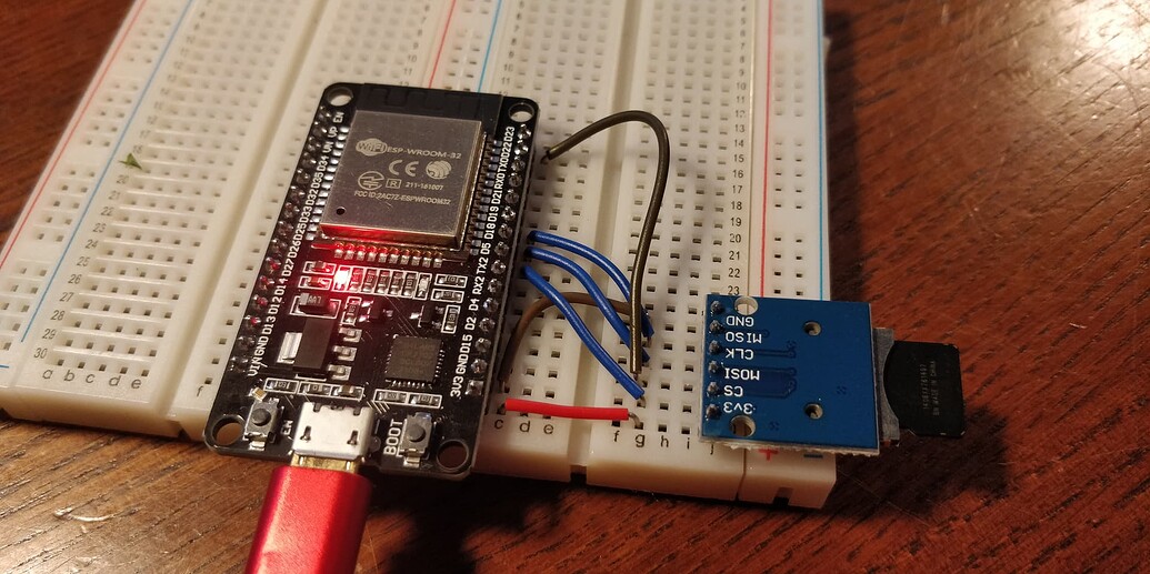 ESP32 DOIT Devkit V1 cannot recognise any SD cards - Libraries ...