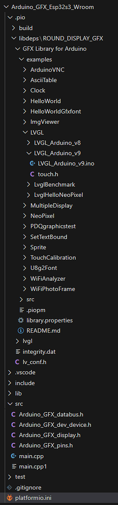 Compilation of *ino file, which is no located in the src folder ...