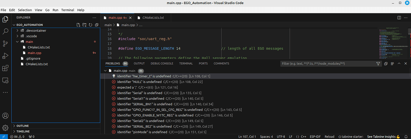 Difficulties compiling ESP-IDF - espressif32 - PlatformIO Community