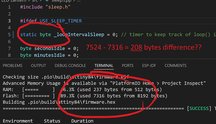 byte filesize