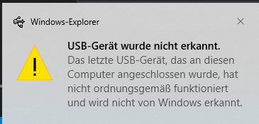 USB-Error